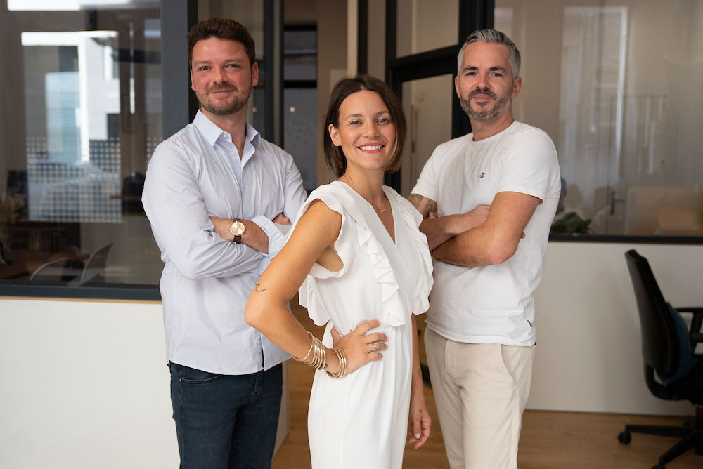 Photos co-dirigeant Capucine, François et Stéphane, les fondateurs des Instapreneurs